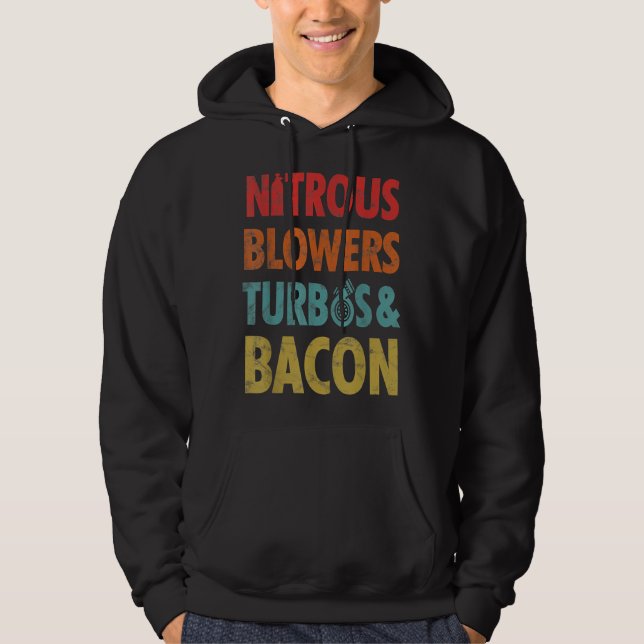 Moletom Flores nitro turbos e T-Shirt bacon (Frente)
