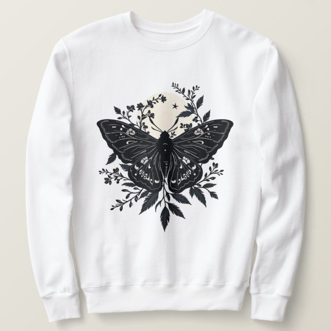 Moletom Flores Noturnas (Frente do Design)