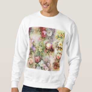 Moletom Flores Vintage