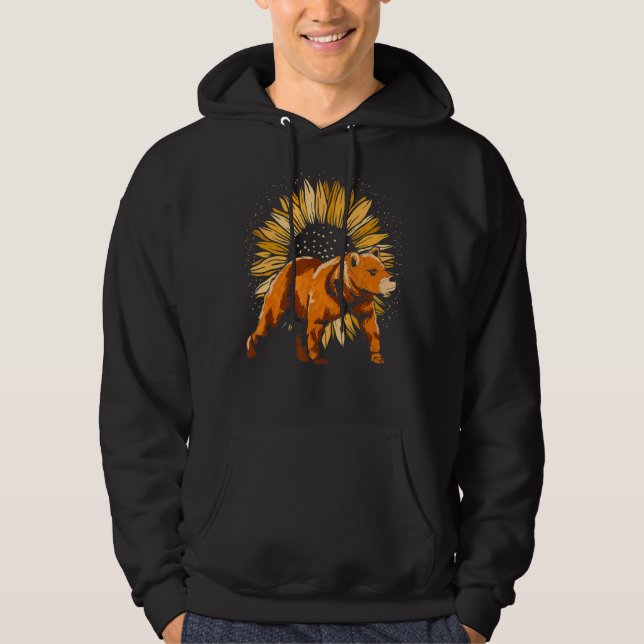 Moletom Floresta Animal Natureza Girassol (Frente)