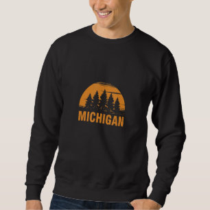 Moletom Floresta Retro de Michigan