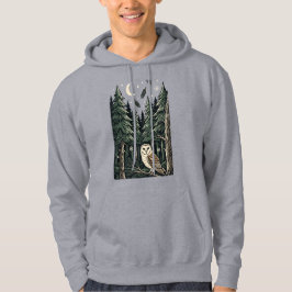 Moletom Floresta Selvagem de Coruja ao Luar
