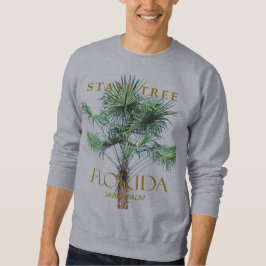 Moletom Florida Territory Sabal Palm Tree Design
