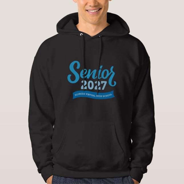 Moletom Florida Virtual HS Senior 2027 (Preto) (Frente)
