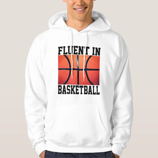 Moletom Fluente No Basquete Engraçado (Frente)