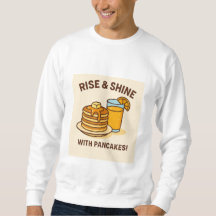 Fluffy Pancakes & Fresco de Sumo Laranja - Café da
