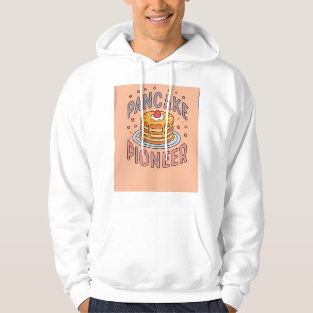 Moletom Fluffy Stacks: O Pioneiro Pancake (Frente)