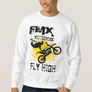 Moletom FMX Motocross Voe manga longa alta