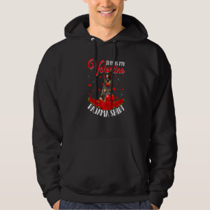 Moletom Fofa Este É Meu Pijama De São Valentim Gado Austra