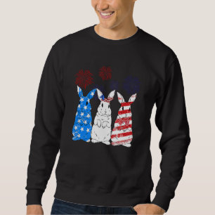 Moletom Fogo De Coelho 4 De Julho Mulher Homens Merica Usa
