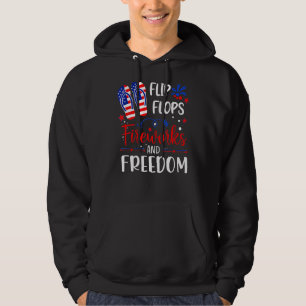 Moletom Fogos De Artifício De chinelos E Liberdade 4 De Ju