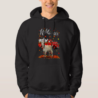 Moletom Folha de Cabra de Bordo Vermelho de Outono de Outo