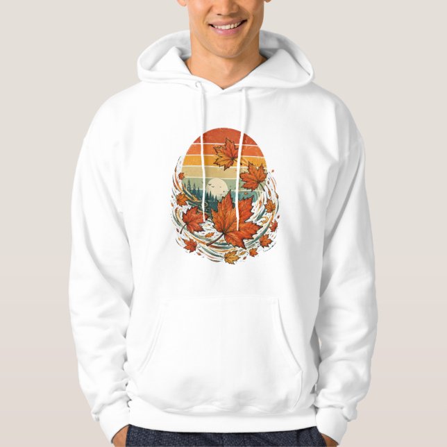 Moletom Folhas de Outono para Sempre (Frente)