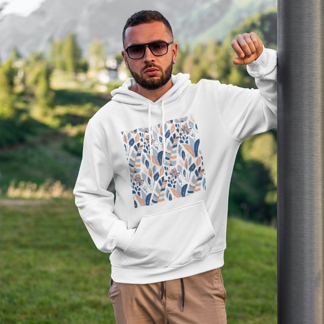 Moletom Foliage Floral Art Hoodie (Criador carregado)