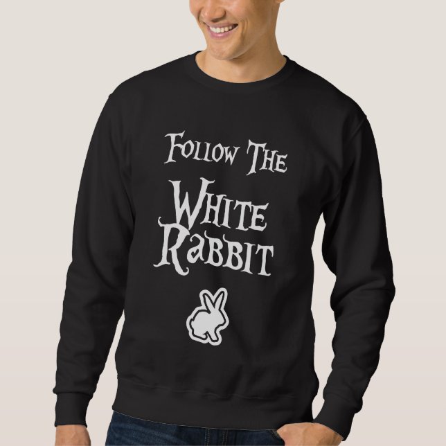Moletom Follow the White Rabbit (Frente)
