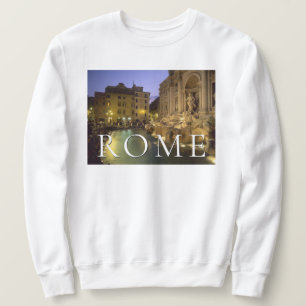 Moletom Fonte da Trevi à Noite Roma, Lazio, Itália