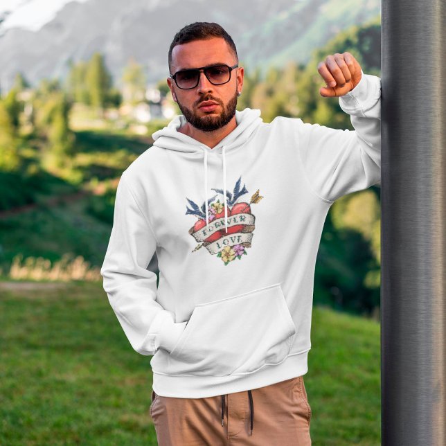 Moletom Forever Love Hoodie (Criador carregado)