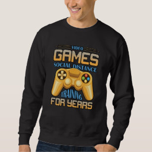 Moletom Formação A Distância Social Durante Anos Jogo