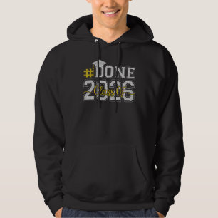 Moletom formado Turma de 2026 Graduação Menino Menina Grad