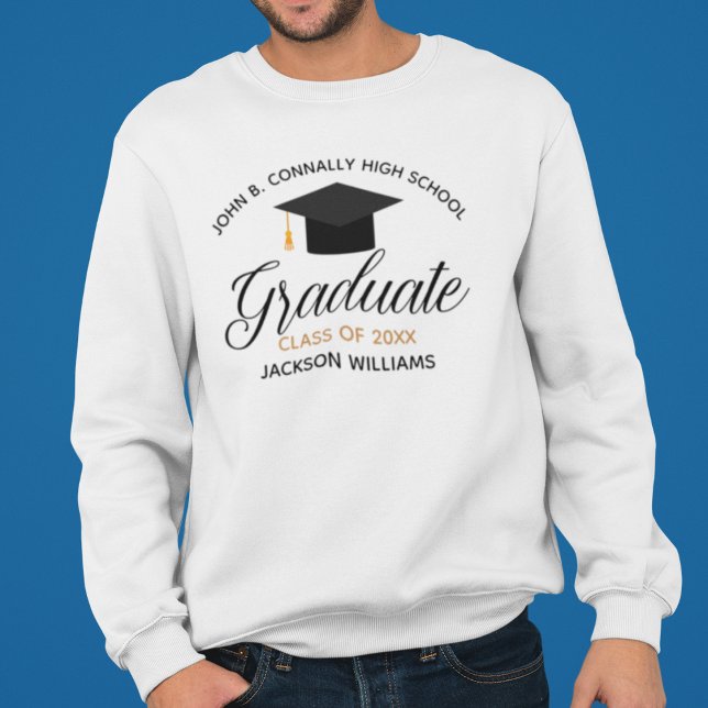 Moletom Formando Personalizado para Graduação de segundo g (Criador carregado)