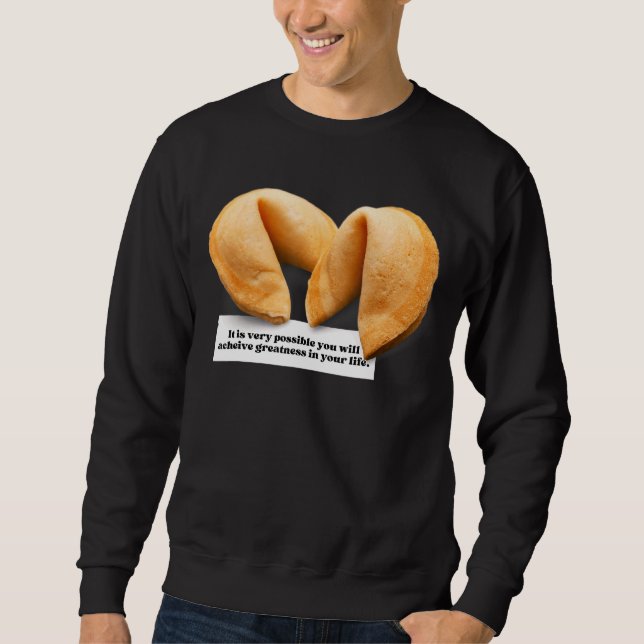Moletom Fortune Cookie dizendo tomada de Comida chinesa 00 (Frente)
