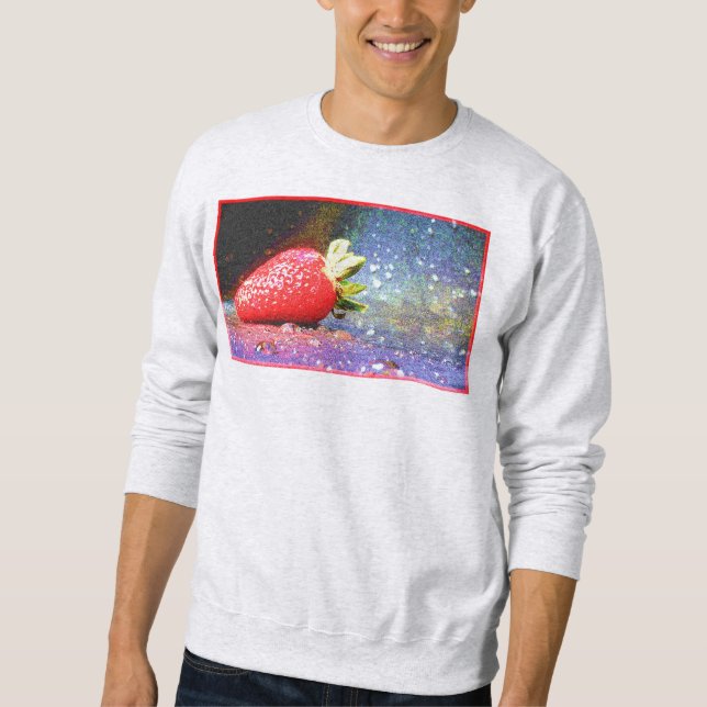 Moletom Foto "Morango Brilhante". Compre agora (Frente)