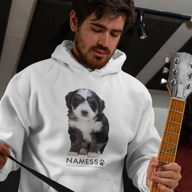 Moletom Foto Personalizada Com O Nome Do Seu Cachorro (Criador carregado)