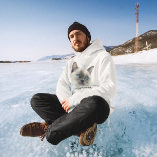 Moletom Foto personalizada e nome personalizado