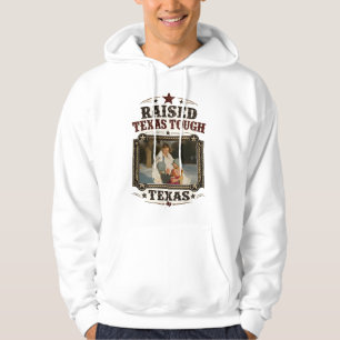 Moletom Foto Personalizada Texas Tough Criado Aqui