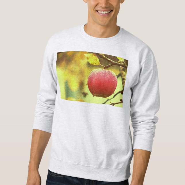 Moletom Foto "Red Apple on Tree". Compre agora (Frente)