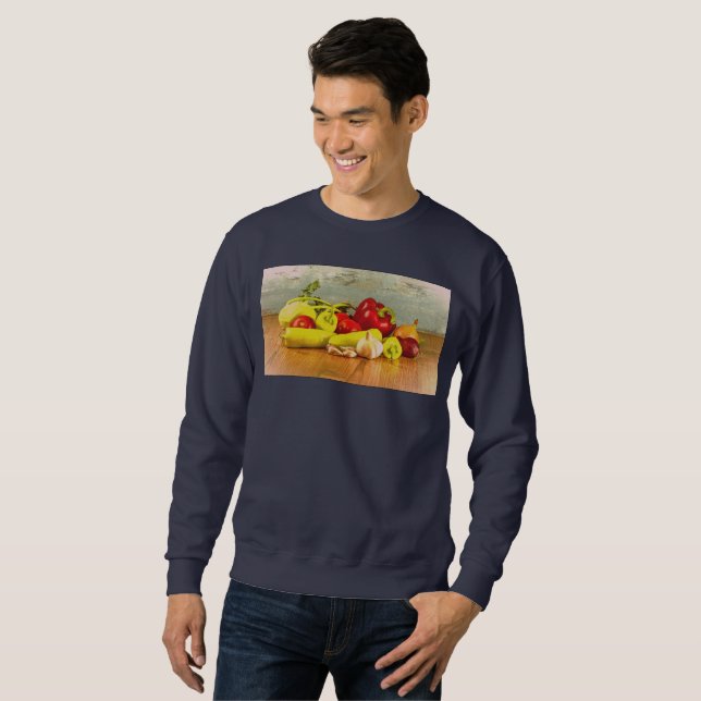 Moletom Foto "Vegetais". Compre agora (Frente Completa)