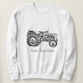 Moletom fotografia do trator de massagem de cinzas antigas