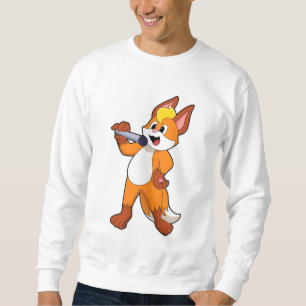 Moletom Fox como Cantor com Microfone