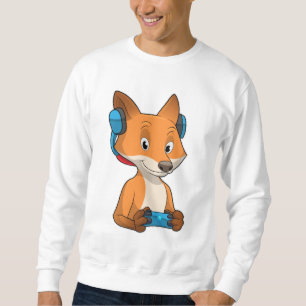 Moletom Fox como Jogador com Joystick
