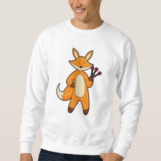 Moletom Fox como jogador Dart com Darts (Frente)