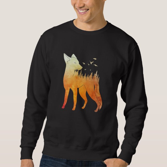 Moletom Fox forest fox hunter hunting Fox  2 (Frente)