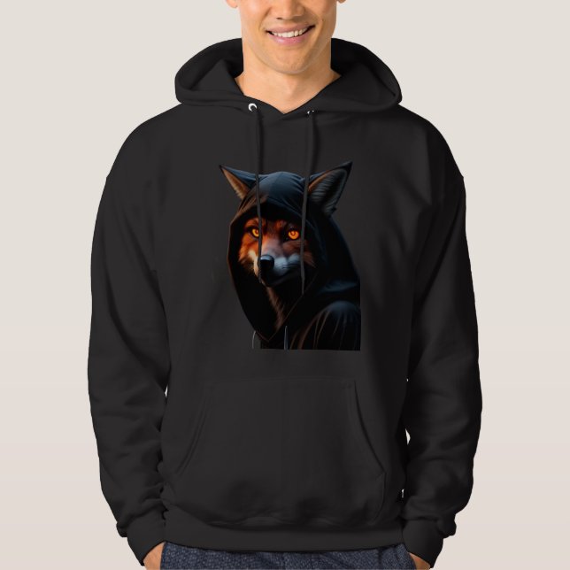 Moletom Fox Ninja with Burning Eyes (Frente)