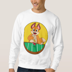 Moletom Fox no Poker com batatas fritas