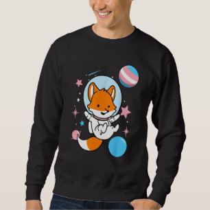 Moletom Fox Transgênero No Orgulho Transespacial