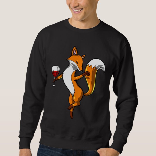 Moletom Fox Wine Party (Frente)