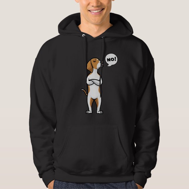Moletom Foxhound Stubborn (Frente)