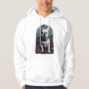 Moletom Francês Bulldog Gothic Floral