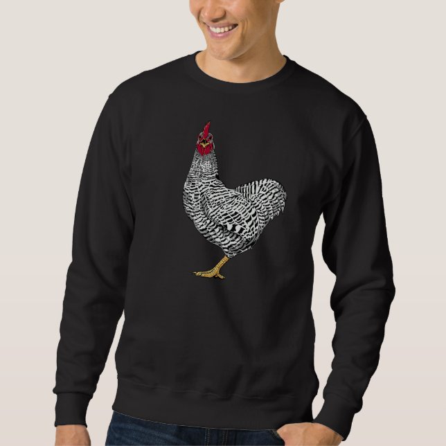 Moletom Frango de Rock Barred (Frente)