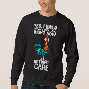 Moletom Frango Sim Sei O Que Pareço Bem
