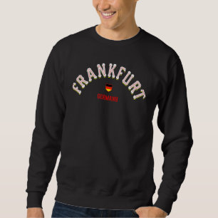 Moletom Frankfurt Alemanha Vintage Deutschland Cidade Alem