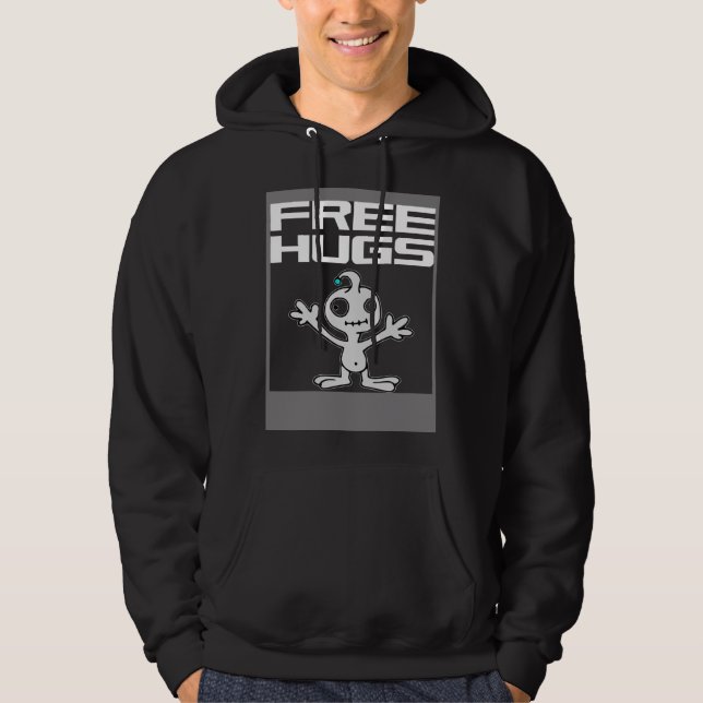 Moletom Free Hugs  Cute Alien Facehugger (Frente)