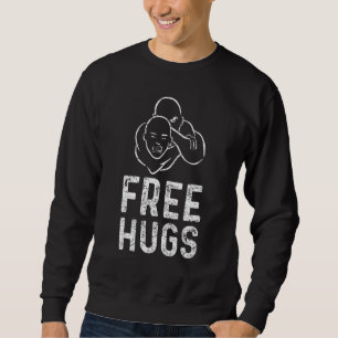 Moletom Free Hugs Engraçado Jiu-Jitsu MMA BJJ