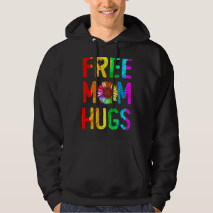 Moletom Free Mãe Hugs Orgulho gay Lgbt Daisy Rainbow Flowe