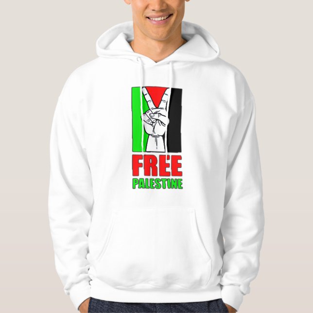 Moletom Free Palestine Hoodie (Frente)