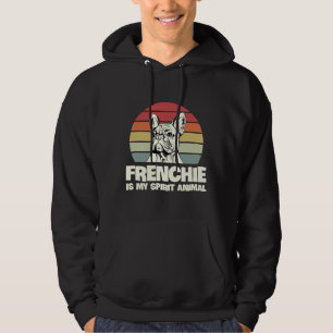 Moletom Frenchie é meu animal espíritos para um proprietár
